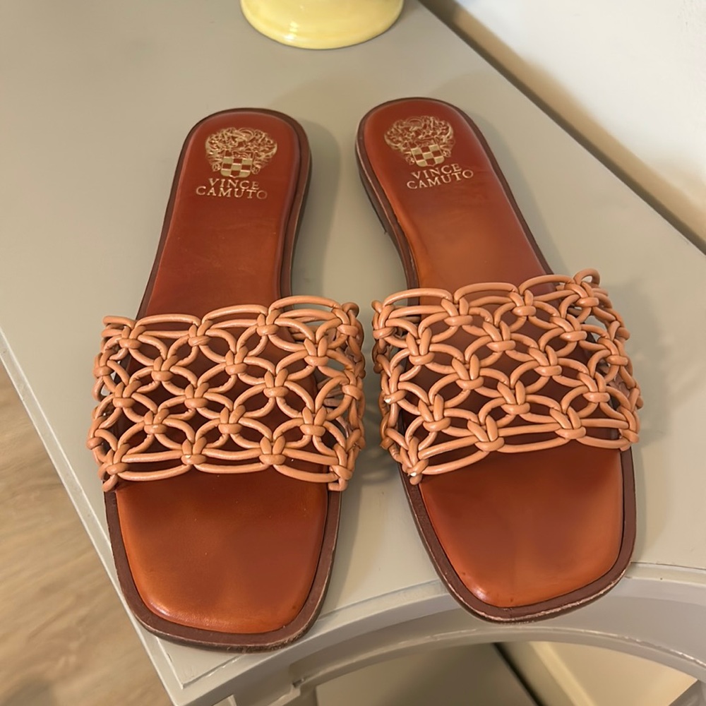 Vince Camuto Brown Sandals
